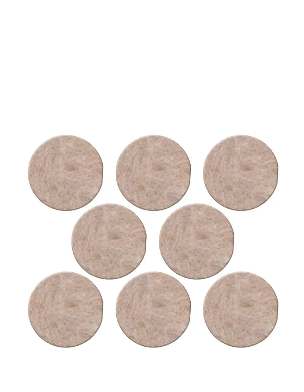 Scotch Patin en feutre laine adhésif rond beige ø22 mm