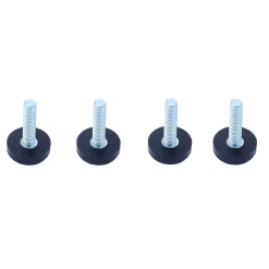 Diall Patins à visser PTFE ø 20 mm, 4 pièces
