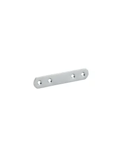 Thirard Patte De Fixation-Patte d'assemblage, 80x15mm, bouts ronds, acier zingué -