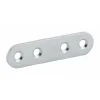 Thirard Patte De Fixation-Patte d'assemblage, 60x15mm, bouts ronds, acier zingué -