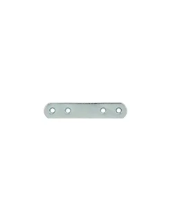 Thirard Patte d'assemblage, 80x15mm, bouts ronds, acier zingué -