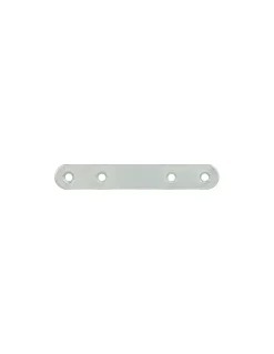 Thirard Patte d'assemblage, 100x15mm, bouts ronds, acier zingué -