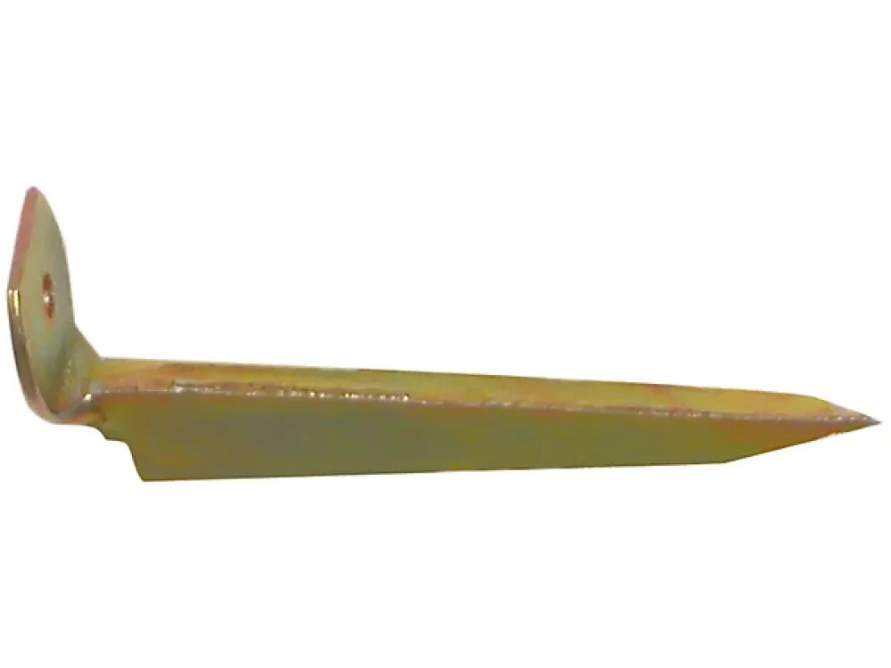 Afbat Patte De Fixation-Patte à pointe coudée longueur 120 mm