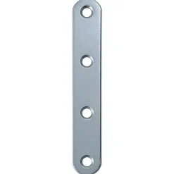 Diall Patte De Fixation-4 Pattes d'assemblage Acier zingué L.100xH.15xEP.2 mm