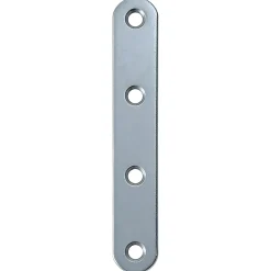 Diall Patte De Fixation-4 Pattes d'assemblage Acier zingué L.120xH.15xEP.2 mm