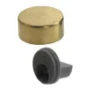 Diall 4 pattes à glace Laiton poli ø18 mm x EP. 6 mm