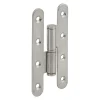 Thirard Paumelle De Porte, Meuble Et Fenêtre-Paumelle de Paris porte d'entrée / d'intérieur, 110x55x2.5mm, inox, gauche -