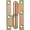 Thirard Paumelle de Paris porte d'entrée / d'intérieur, 80x45mm, acier, gauche -