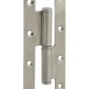 Thirard Paumelle De Porte, Meuble Et Fenêtre-Paumelle de Paris porte d'entrée / d'intérieur, 140x55x2.5mm, inox, gauche -