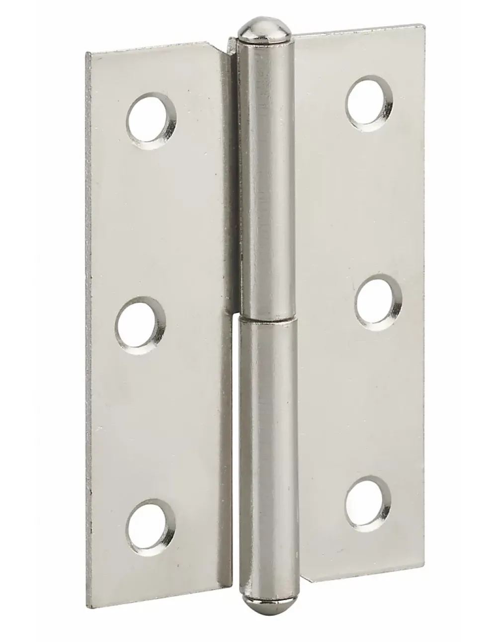 Thirard Paumelle De Porte, Meuble Et Fenêtre-Paumelle de porte de meuble / porte légère, 60x40mm, acier, droite -