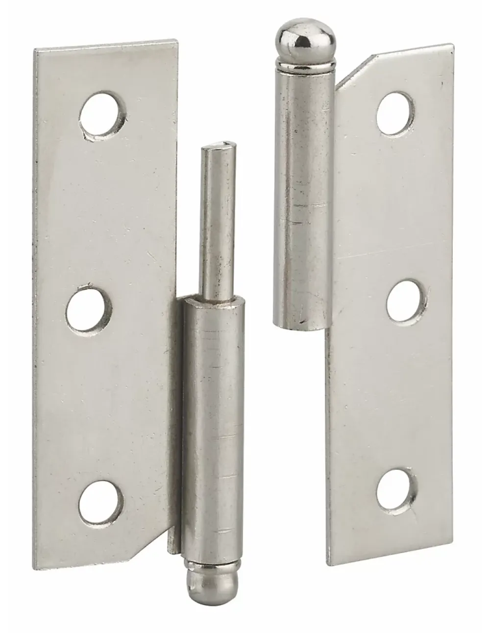 Thirard Paumelle De Porte, Meuble Et Fenêtre-Paumelle de porte de meuble / porte légère, 60x40mm, acier, gauche -