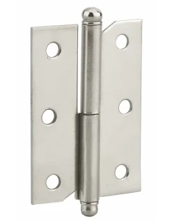 Thirard Paumelle De Porte, Meuble Et Fenêtre-Paumelle de porte de meuble / porte légère, 60x40mm, acier, gauche -
