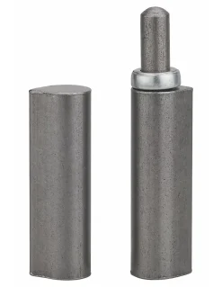 Thirard Paumelle de porte d'entrée / d'intérieur à souder, acier, H.160mm, roulement à billes -