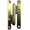 QCL Paumelle De Porte, Meuble Et Fenêtre-Paumelle droite bronze 80 x 40 mm
