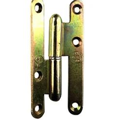 QCL Paumelle gauche bronze 80 x 40 mm