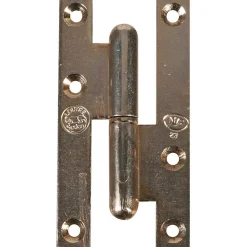 Jardinier Massard Paumelle lames à bouts carrés zingué blanc - 110 mm - Droite -