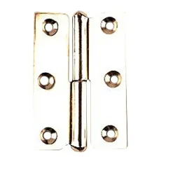 QCL Paumelle nickelée 50 x 40 mm droite vendue par 2