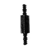 Diall Paumelle universelle à vase noires 40 mm vendue par 2