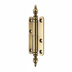 QCL Paumelle De Porte, Meuble Et Fenêtre-Paumelle à vase acier vieux laiton Diall 110 x 55 mm droite