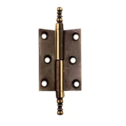 Diall Paumelle De Porte, Meuble Et Fenêtre-Paumelle à vase acier vieux laiton 50 x 40 mm droite vendue par 2