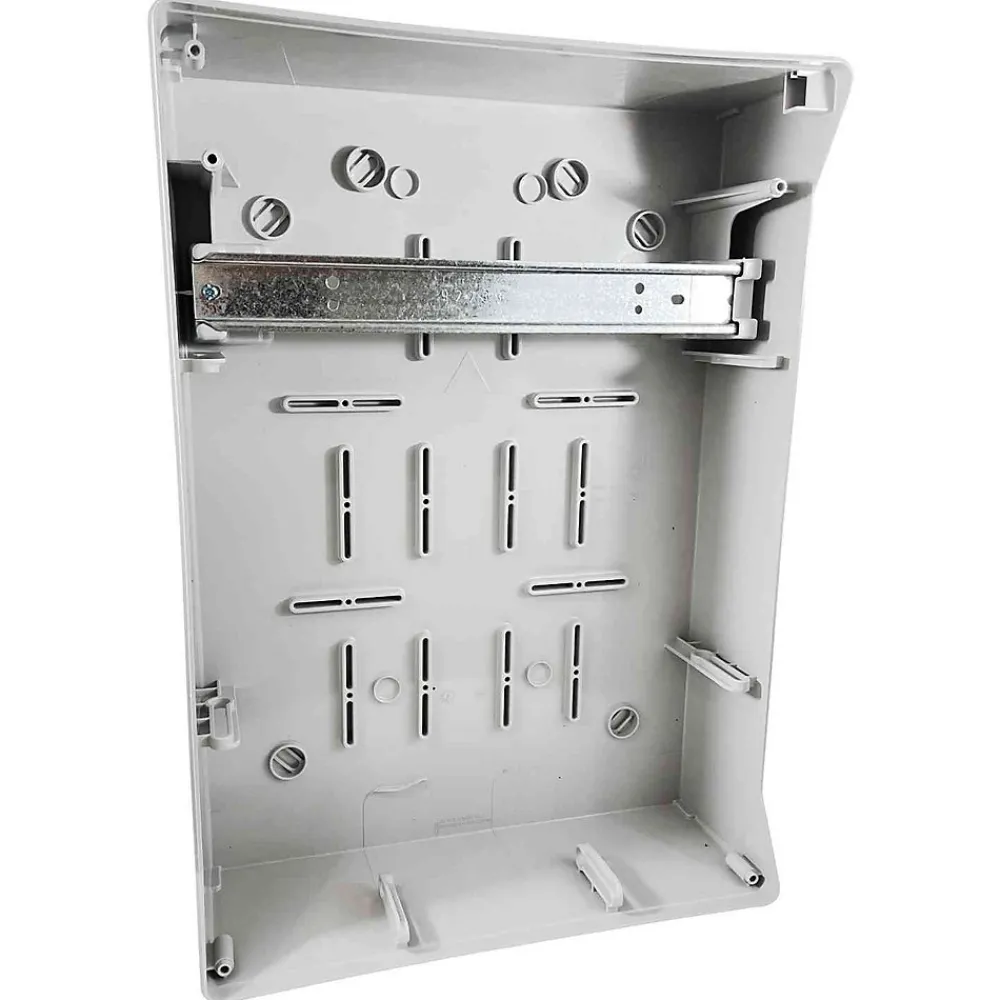 Ide Tableau Électrique Pré-Équipé-Pcsn12pt - Coffret Pour Prise étanche Ip65 - Prédécoupage 6 Prises - 1 Rangée De 12 Modules - Star