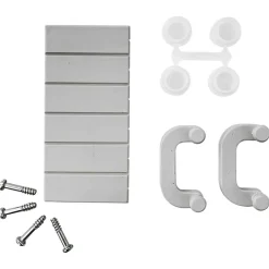 Ide Pcsn6pt - Coffret Pour Prise étanche Ip65 - Prédécoupage 2 Prises - 1 Rangée De 6 Modules - Star