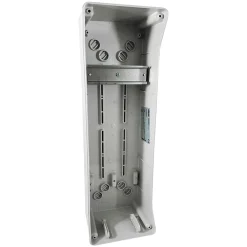 Ide Pcsn6pt - Coffret Pour Prise étanche Ip65 - Prédécoupage 2 Prises - 1 Rangée De 6 Modules - Star