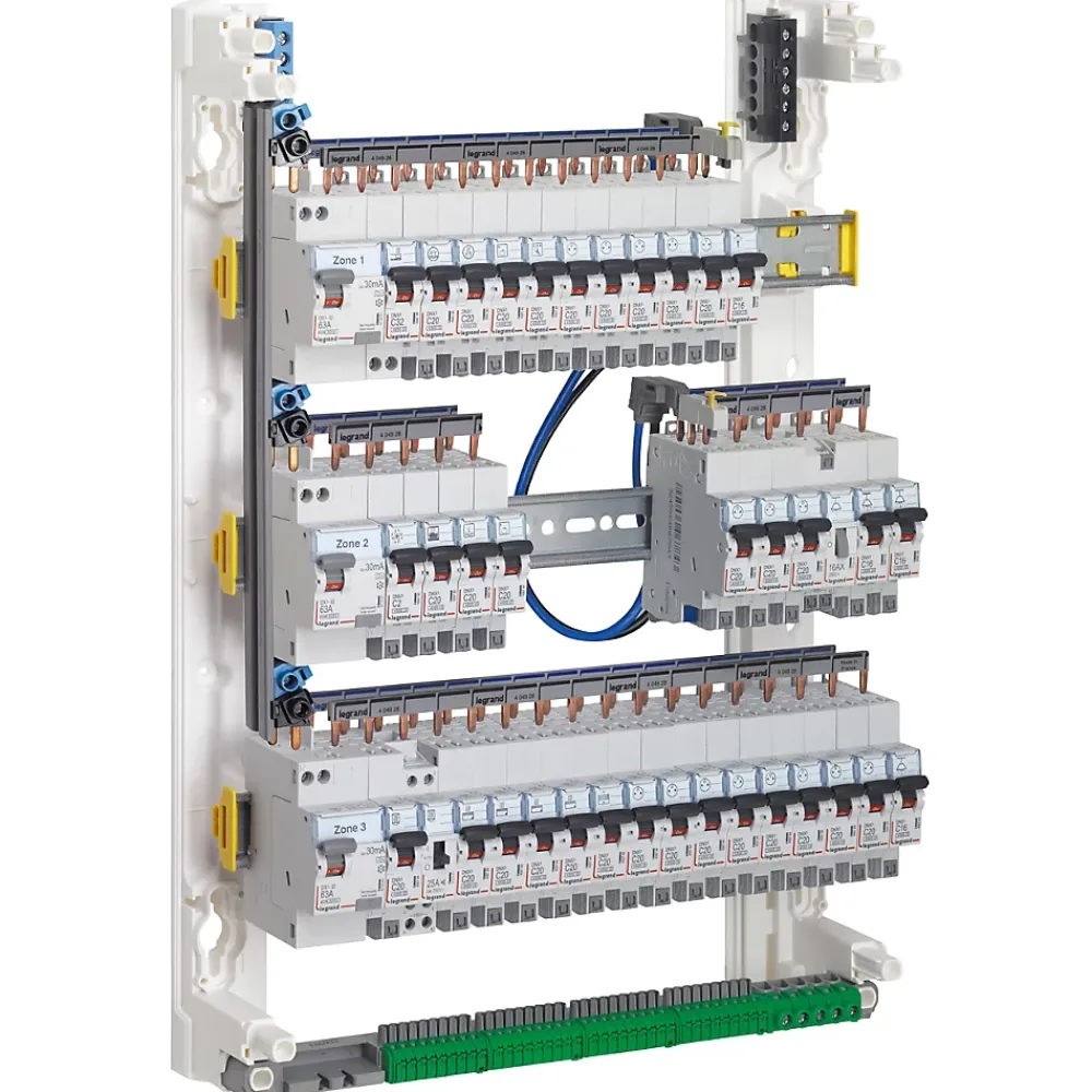 Legrand Accessoire De Raccordement-Peigne d'alimentation verticale 3 rangées
