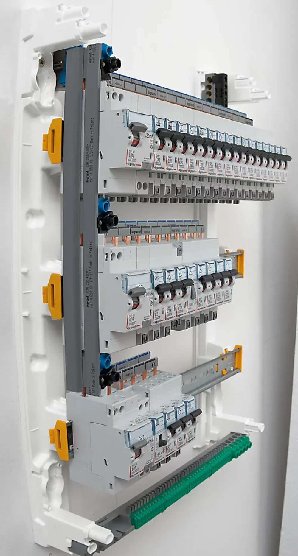 Legrand Accessoire De Raccordement-Peigne d'alimentation verticale 3 rangées