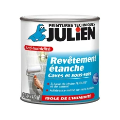 Julien Peinture anti condensation cuisines et salles de bains mat blanc mat 0,75L