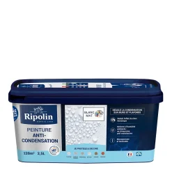 Ripolin Peinture anti-condensation intérieur mat blanc L