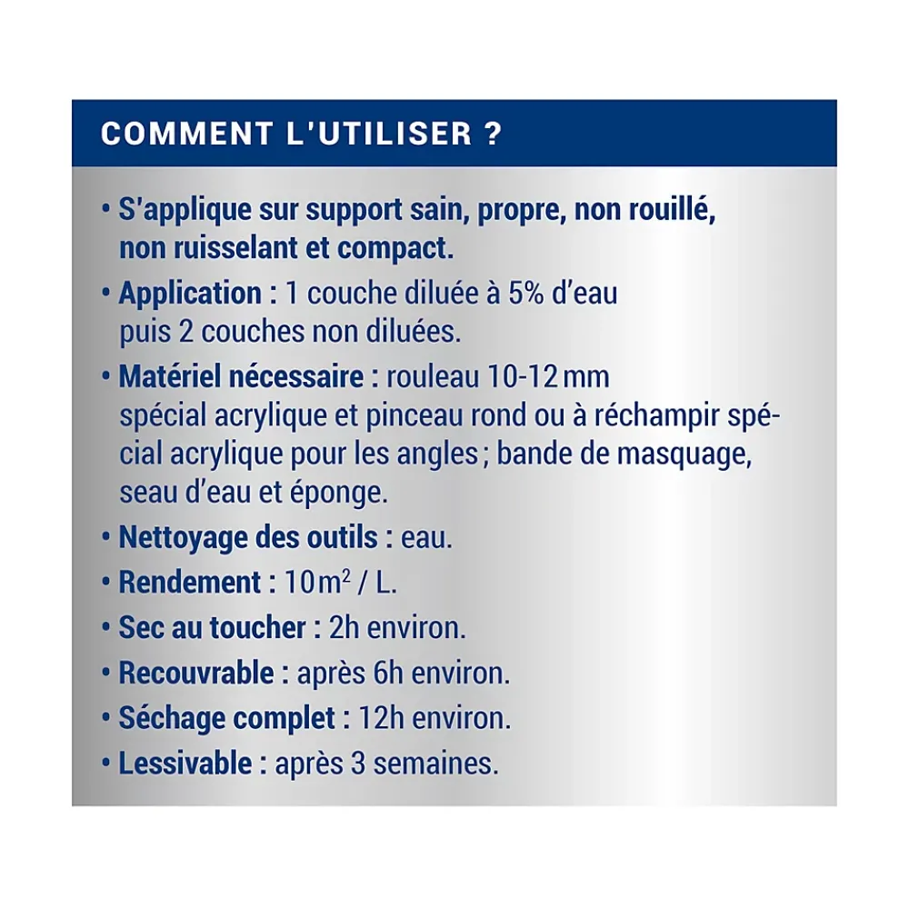 Ripolin Peinture cave & sous-sol intérieur satin L
