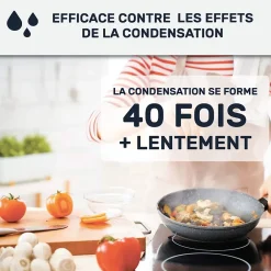 Arcane Industries Peinture cuisine lavable, mur et plafond Blanc Crème - 10 L -