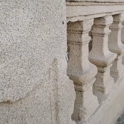 Sopgal Peinture effet pierre . Revêtement imperméable extérieur avec finition pierre naturelle