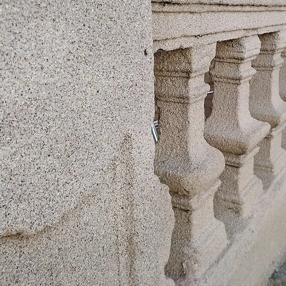 Sopgal Peinture effet pierre . Revêtement imperméable extérieur avec finition pierre naturelle