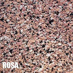 Sopgal Peinture effet pierre (5+1 kg - Rose). Revêtement imperméable extérieur avec finition pierre naturelle
