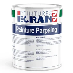 Ecran77 Etanchéité Du Mur Intérieur-Peinture parpaing, bloc béton, agglo béton, peinture professionnelle opacifiante, sans odeur, mur intérieur, extérieur -5 l