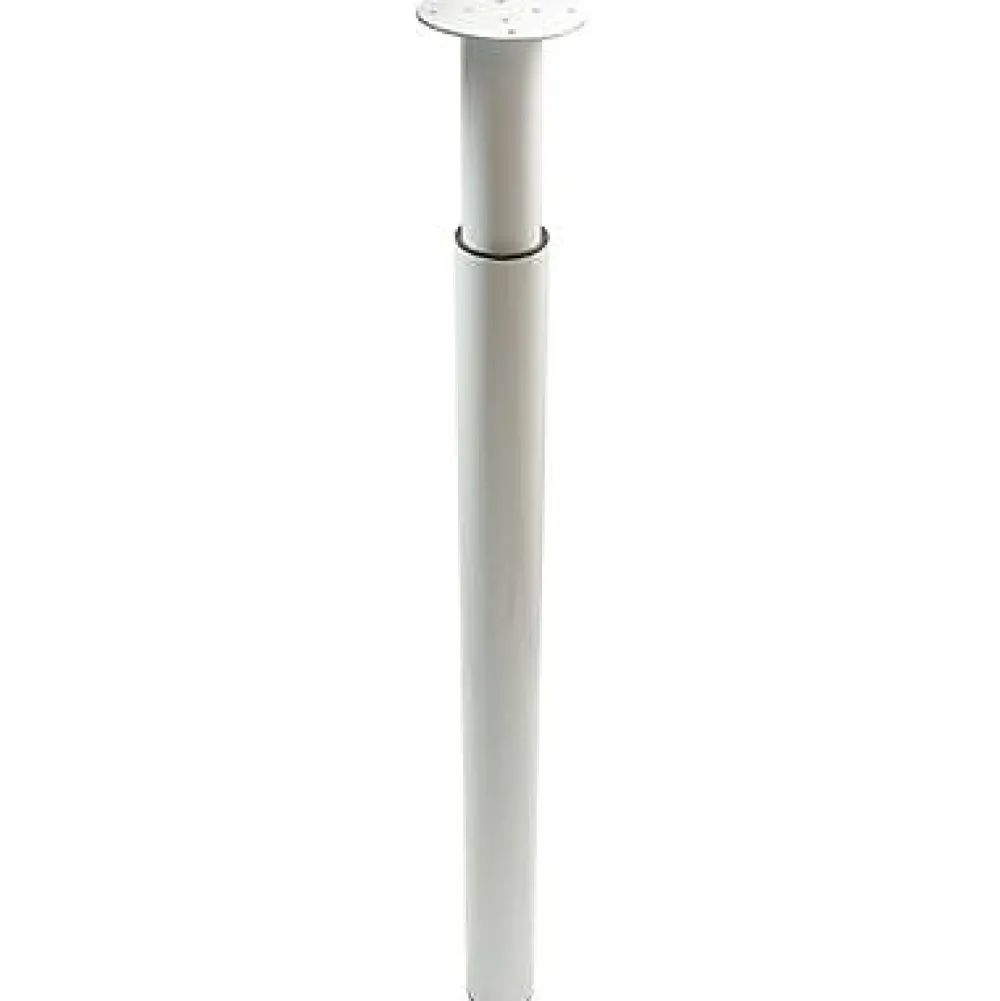 Diall Pied De Meuble-Pied ajustable ø60 x H. 700-1000 mm blanc
