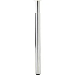 Diall Pied De Meuble-Pied ajustable ø60 x H. 700-1000 mm chrome