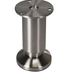 Diall Pied De Meuble-Pied ajustable ø38 x 100-118 mm aluminium