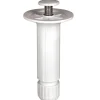 Pied De Meuble-Pied de caisson plastique ø28x Hauteur 120 mm blanc à vis