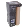 Pied De Meuble-Pied de lit cylindre en hêtre H.25 x ø 6.8 cm, 4 pièces