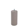 Bar plus Pied De Meuble-Pied de lit cylindrique en hêtre taupe H. 15 x Ø6,8 cm