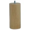 Bar plus Pied De Meuble-Pied de lit cylindrique H. 150 mm x ø70 mm verni