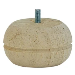 Bar plus Pied de lit model 05 H. 50 mm x Ø 85 mm brut