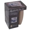 Pied de lit olive en hêtre H.15 x ø 5 cm, 4 pièces