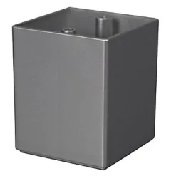 Evoludis Pied de meuble cube H. 64 mm x ø 60 mm