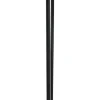 Pied de meuble en triangle en acier noir Cime H. 71 cm