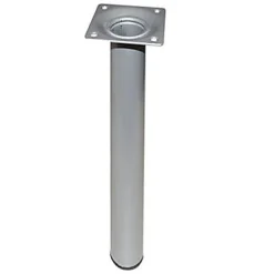 Diall Pied de table H. 30 cm x Ø 3 cm métal