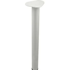 Diall Pied De Meuble-Pied de table réglable ø60 x H. 700 mm blanc